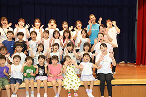 カミングエンゼル　1年生の皆さん・お帰りなさい！　朝の様子