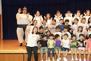 カミングエンゼル　1年生の皆さん・お帰りなさい！　朝の様子