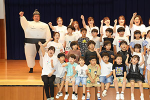 カミングエンゼル　1年生の皆さん・お帰りなさい！　朝の様子