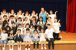 カミングエンゼル　1年生の皆さん・お帰りなさい！　朝の様子
