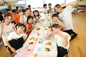 カミングエンゼル　　給食美味しかったね