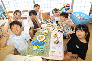 カミングエンゼル　　給食美味しかったね