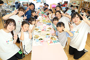 カミングエンゼル　　給食美味しかったね