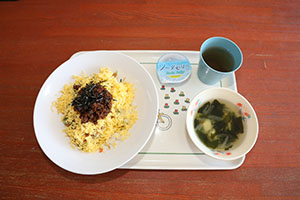 カミングエンゼル　　給食美味しかったね