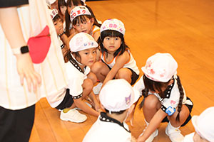 8月生まれのお誕生会　ーつなひきー　年中組