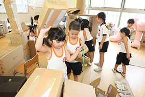 お店やさんを作ろう！　ひまわり・ばら・すみれ
