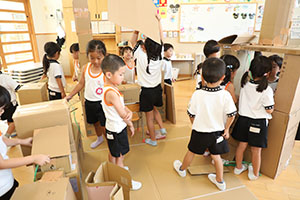 お店やさんを作ろう！　ひまわり・ばら・すみれ