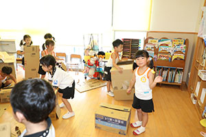 お店やさんを作ろう！　ひまわり・ばら・すみれ