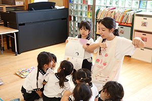 夏の思い出の発表　きりん・ぱんだ・さくら・E