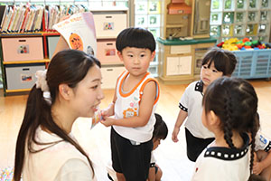 夏の思い出の発表　きりん・ぱんだ・さくら・E