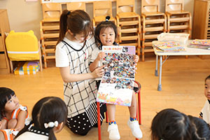夏の思い出の発表　きりん・ぱんだ・さくら・E