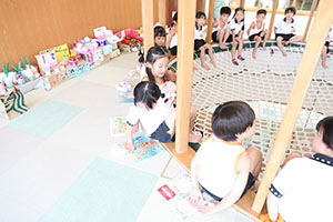 夏の思い出の発表　きりん・ぱんだ・さくら・E