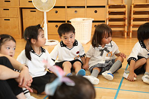夏の思い出の発表　きりん・ぱんだ・さくら・E