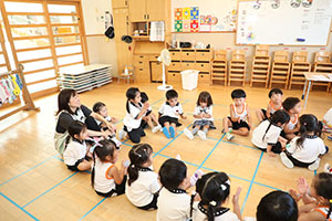 夏の思い出の発表　きりん・ぱんだ・さくら・E