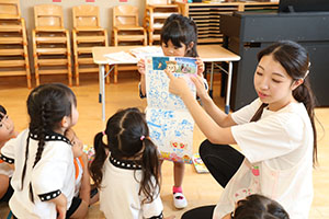 夏の思い出の発表　きりん・ぱんだ・さくら・E