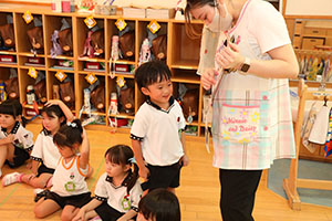 夏の思い出の発表　ことり・りす・たんぽぽ