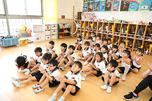 夏の思い出の発表　ことり・りす・たんぽぽ