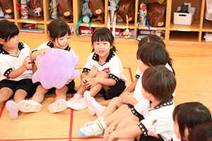 夏の思い出の発表　ことり・りす・たんぽぽ