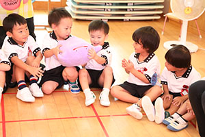 夏の思い出の発表　ことり・りす・たんぽぽ