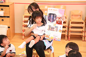 夏の思い出の発表　ことり・りす・たんぽぽ