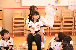 夏の思い出の発表　ことり・りす・たんぽぽ