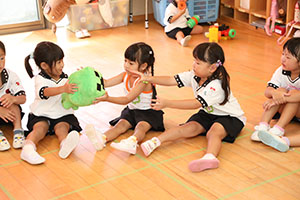 夏の思い出の発表　ことり・りす・たんぽぽ