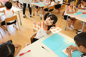 敬老の日の制作　ばら