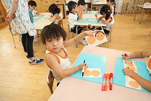 敬老の日の制作　ばら