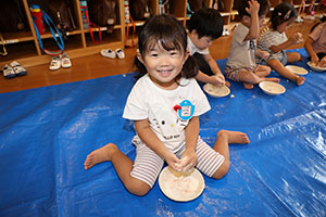 小麦粘土楽しかったね　ぺんぎん