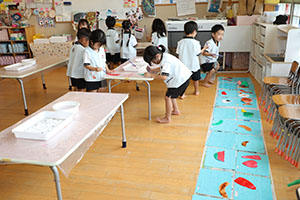 お店屋さんごっこ　年中組　