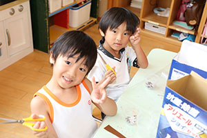 お店屋さんごっこ　年中組　