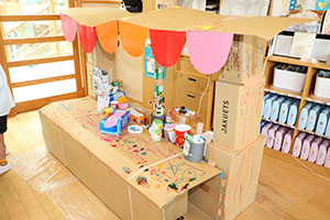 お店屋さんごっこ　年中組　