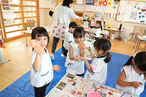 お店屋さんごっこ　年中組　