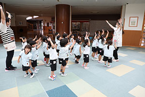 かけっこの活動　ことり