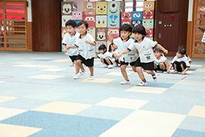 かけっこの活動　ことり