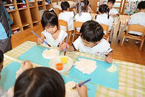 お月見の制作　こあら