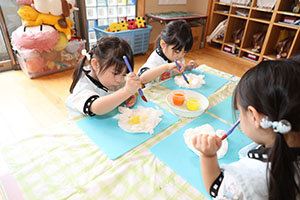 お月見の制作　こあら