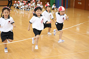 体操教室　ーかけっこー　ぱんだ・りす