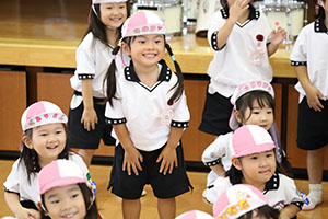 体操教室　ーかけっこー　うさぎ・ことり