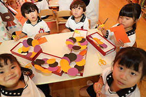 ハロウィンの制作　りす