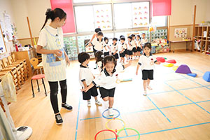 サーキット遊び　きりん