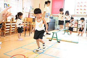 サーキット遊び　きりん