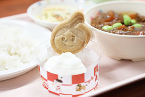 お米のジェラート　美味しかったね　ひよこ・あひる・ぺんぎん