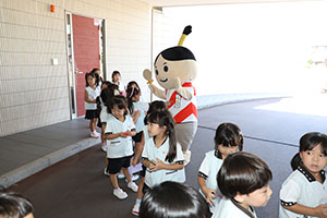 お米のジェラート　美味しかったね　年長組