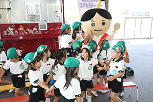 キッチンカーイベント♪　～お米のジェラート～　年長組