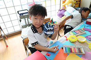 ハロウィンの制作　B