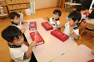 太鼓ごっこ　こあら