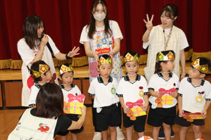9月生まれのお誕生会　ー絵本の読み聞かせー　年少