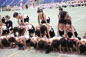 エンゼル運動会８　　　組体操　年長