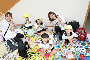 エンゼルドームでお弁当🎵　 　年少